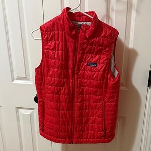 Patagonia Bright Red Insulated Vest